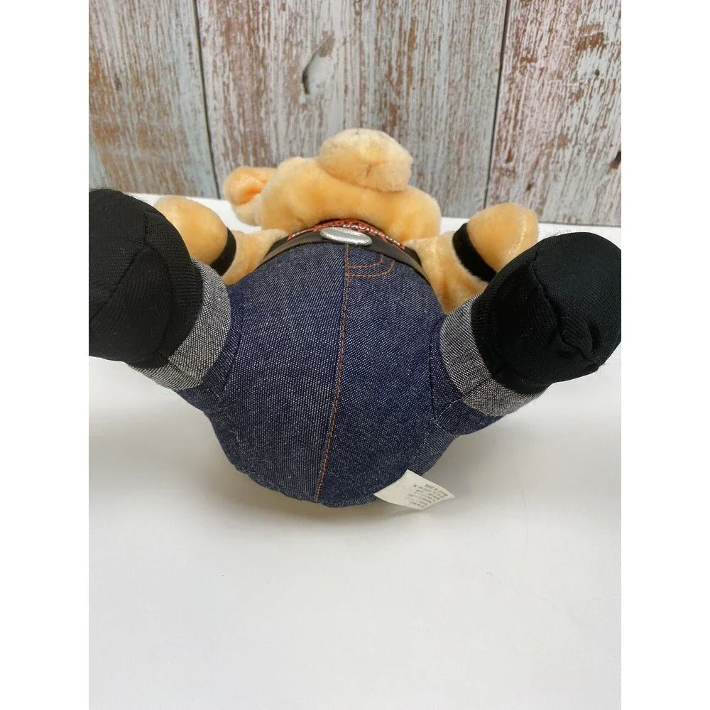 VTG Harley Davidson Motorcycle Biker Stuffed Plush Pig Hog 7 Inches 1993 w/Tags